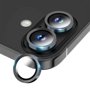 Glass Metal Camera Lens Protector Cover For iPhone 17 Air 17E 16E 16 Pro Max 15 Plus 14 13 Mini 12 11 iPhone17 Phone Protection