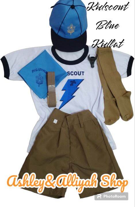 KID SCOUT Type B Uniform BLUE | Lazada PH