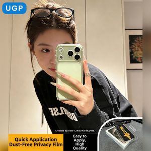 UGP | Green Matte Transparent Premium Niche Style iPhone Case for Females