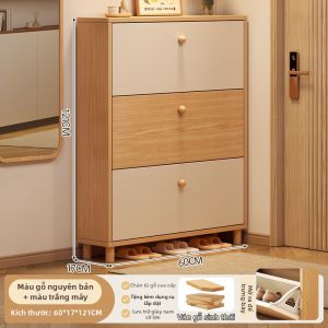 Tủ Đựng Giày Cửa Lật Dung Lượng Lớn Cho Nhà Ở