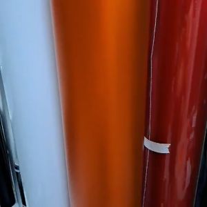 MATTE CHROME ORANGE CAR WRAP STICKER !!! HIGH QUALITY !!!