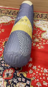 VỎ GỐI ÔM cao su non Tencel Latex 3D mát lạnh có khoá kéo kích thước 35x100cm