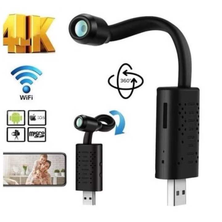 Cam Mini USB Webcam Camera CCTV V380 Pro 5MP Wifi