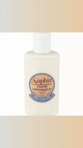 Saphir Universal Leather Lotion Bag Leather Cleaning Cream Nourishing Shine