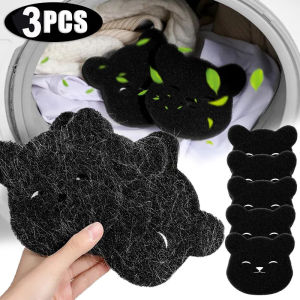 Pet Hair Remover Bear Shape Laundry Ball Washing Machine Lint Catcher Reusable Cat Dog Hair Clothes Cleaning Tools