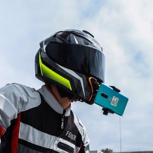 【Reeopee 】Motorcycle helmet chin mobile phone bracket motorcycle helmet GoPro Hero strap 10/9/8/7/6/5/4 camera Xiaomi sports camera helmet motorcycle full face