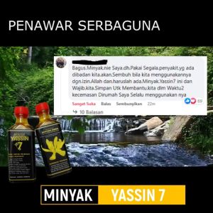Minyak Yassin 7 untuk Pelbagai Manfaat. Baik Untuk Zahir & Batin