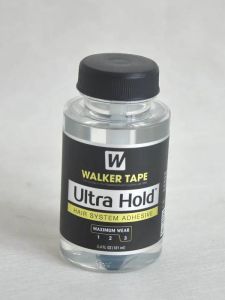 Ultra Hold Lace Wig Glue Wholesale Walker Tape Waterproof Transparent Lace Adhesive for Hair Replacement Brush-on Glue