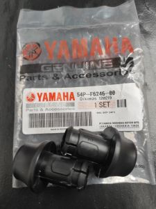 JALU STANG TUTUP STANG END BANDUL GRIP MIO J FINO XRIDE SOUL GT MIO M3 ORIGINAL YAMAHA SEPASANG