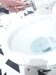 Vòi xịt bồn cầu toilet vòi xịt nhà vệ sinh chất liệu INOX 304 ren tiêu chuẩn 21mm dây dài 1.2m