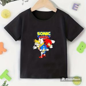 Atasan kaos anak-anak sonic mania 2-10 tahun