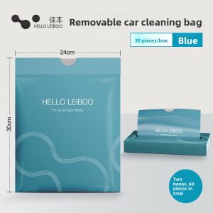 HELLOLEIBOO | Leibin Car Trash Can Stick On Clean Storage Good Portable Thickened Special For Car Interior Use Easy To Hang And Clean