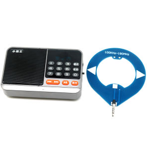 เครื่องกำเนิดสัญญาณวิทยุ OLED Digital LW AM SW FM พร้อมเสาอากาศส่งสัญญาณคลื่นกลางและคลื่นสั้น สำหรับการทดสอบวงจร RF ซ่อมแซม และการปรับเทียบ