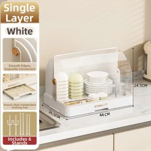 HANYUXUAN | Dish Drainer with Lid and Drying Function