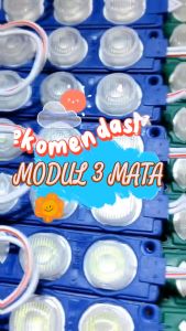 Lampu LED Modul 3 Mata SMD DC 12V/24V waterproof 5730 3LED PUTIH