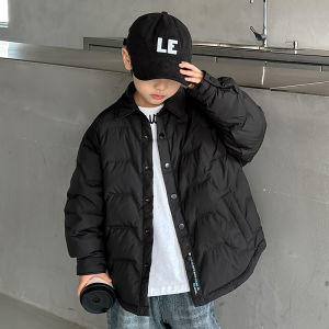 Boys down Jacket Lightweight 2024 New Arrival Kids Winter Warm Short Outwear Boy Winter Clothes School Uniform Handy Gadget