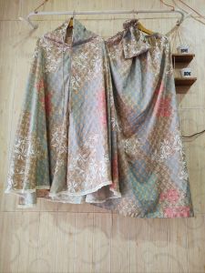 MUKENA KATUN MOTIF rok senada dewasa 2in1 jumbo