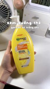 Sữa dưỡng thể toàn thân Garnier Bright Complete Body Lotion 400ml Trắng hồng - Thái Lan