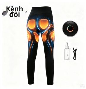 Quần Tập Yoga EMS Toning Kích Thích Cơ Điện Dành Cho Mông Sàn Chậu & Bụng Định Hình Cơ Thể Dụng Cụ Tập Thể Dục Yoga.
