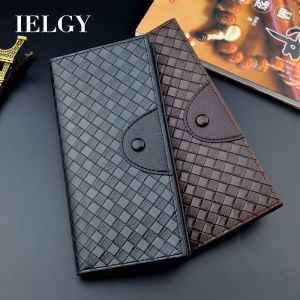 IELGY New Wallet Mens Long Clutch Multi-Card Large Capacity Wallet