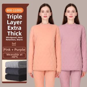 MsPai | Insulated -40 Degree Winter Thermal Suit Set For Men