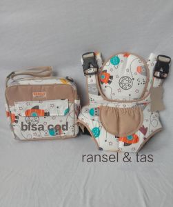 Set 2 Pcs  Ransel & Tas Bayi