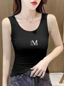 เสื้อกั๊กสปอร์ตแขนกุดผ้าฝ้ายแท้สำหรับผู้หญิง ทรงสลิมฟิต ยืดหยุ่นสูง วิ่งตอนเช้า แฟชั่นลำลอง เสื้อตัวนอก เสื้อกล้าม