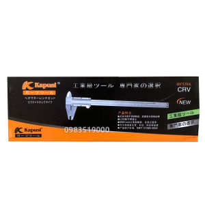 Thước kẹp cơ khí Kapusi Japan 150mm thước đo hệ Mét & Inch