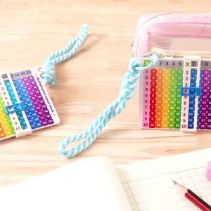Hot！Multiplication Quick Search Card Math Enlightenment Table Portable Cartoon Fun Quick Search Multiplication Keycha