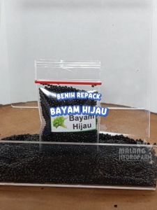 Benih Bayam Hijau Unggulan berkualitas biji bibit hydroponik hidroponik sayuran tanaman sayur