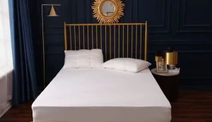 100%Waterproof Mattress Cover For Hotel or Home Anti Mites Full Package Style Single/Double/Full/Que