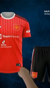 Bộ đồ đá banh câu lạc bộ Arsenal chất thun lạnh co giãn . bộ quần áo đá bóng câu lạc bộ Arsenal thoáng mát thấm hút mồ hôi