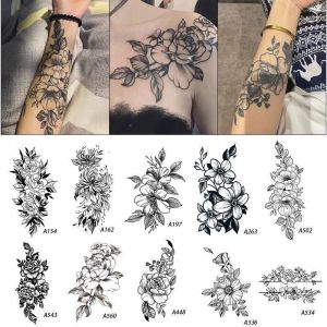 JIUQI | Waterproof Long-lasting Herbal Juice Tattoo Stickers for Men and Women