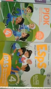 Harga Satuan Buku kelas 4 SD kurikulum merdeka Penerbit Erlangga