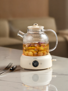 Pure Glass Electric Kettle for Office Use