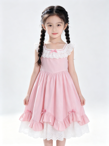 Summer Lace Childrens Dress