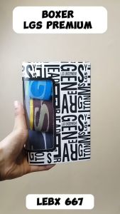 LGS Celana Boxer Pria Lebx 667 Isi 3Pcs
