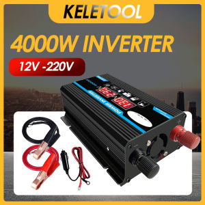 power inverter 4000w inverter dc to ac solar power inverter Pure Sine Wave Inverter 12v To 220V 4000W Home High-power Battery Power Converter
