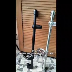 Tiang Shower Stainless Hitam dan Silver / Tiang MODEL TERBARU STAINLESS BLACK
