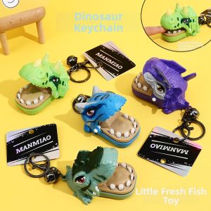 LONGKUI | Biting Finger Dinosaur Stress Relief Toy Pendant