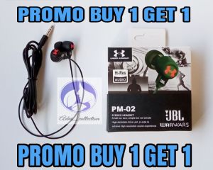 HEADSET ORIGINAL PM02 DIJAMIN EXTRA BASS BISA DIGUNAKAN SEPERTI OPPO / VIVO / REALME / XIAOMI REDMI