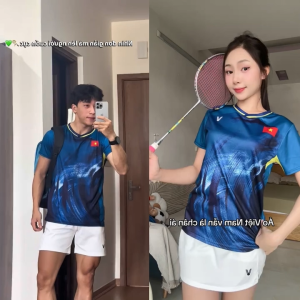 Áo Cầu Lông Quần Cầu Lông Bộ Cầu Lông Nam Nữ Chuyên Nghiệp Vải Thoáng Khí A903 - V Badwear
