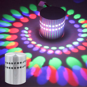 Đèn LED gắn tường Xoắn ốc Đèn treo tường bằng nhôm sáng tạo cho phòng tắm cầu thang nhà ( sáng nhiều màu )