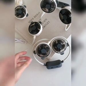 🌀เย็นลงใน1วินาที🌀พัดลมมินิ น่ารักๆ พัดลมพกพา พัดลมมือถือ รูปการ์ตูน ปรับแรงลม 2 ระดับ ชาร์จไฟด้วยUSB แถมฟรีสายชาร์จ