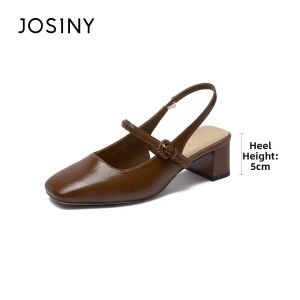 Josiny | Women Summer Sandals Platform Chunky Heel