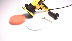 DeWALT 800W Car Polishing & Waxing Kit - Adjustable Speed Electric Buffing Machine for Vehicle Care