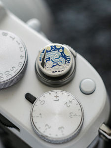 Nút Ống Ngắm Máy Ảnh Starry Night Tương Thích Với Máy Ảnh Fuji XT5/XT30/X100V Leica M11M6 Nút Nắp Ống Ngắm Máy Ảnh Phụ Kiện