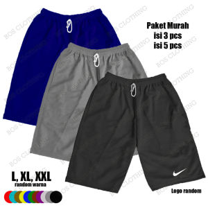 Paket Ekonomis Celana Pendek Pria / Kolor Santai Katun / Celana Pria (M L XL XXL)