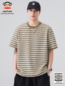 Paul Frank | Áo Thun Tay Ngắn Dạng Sọc Mỏng cho Nam