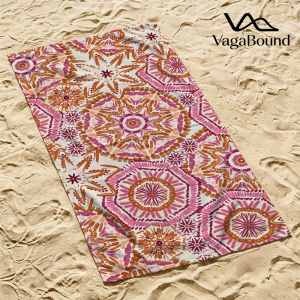 Terracotta Mandala Quick Drying Beach Towels Ultra Lightweight Fast-Drying Super Absorbent It Is a Must-Have Item for Summer